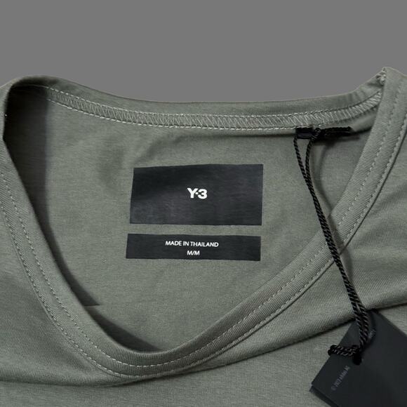 adidas Y3 Boxy Tee Size M Oversized Fit Green NWT IP7711 - Picture 5 of 11